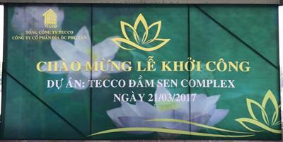 Lễ động thổ dự án Tecco Đầm Sen Complex.